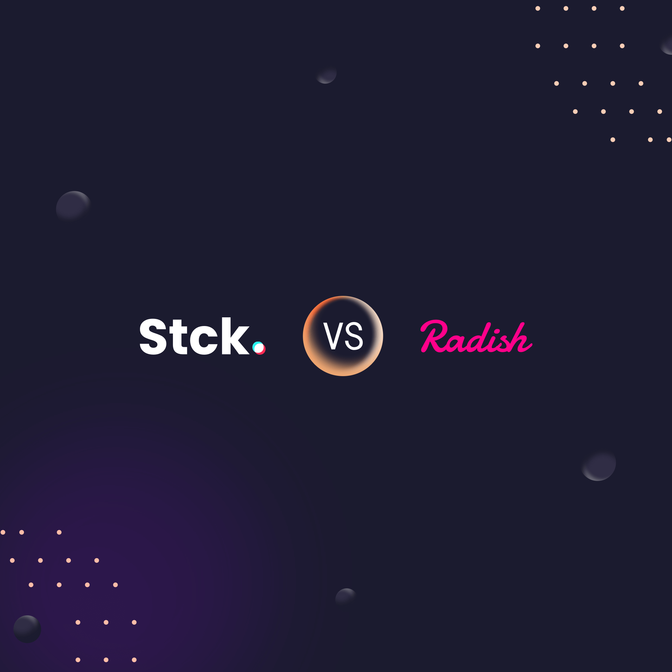 Stck vs  Radish Fiction